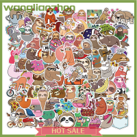 Wanglianzhon สติกเกอร์สัตว์เลื้อยคลานน่ารัก100ชิ้นสำหรับสเก็ตบอร์ดจักรยานกระบอกน้ำ DIY