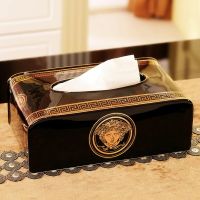 European style ceramic tissue box  living room decoration  paper drawer  creative European style luxury living room  tea table  Tissue Holders