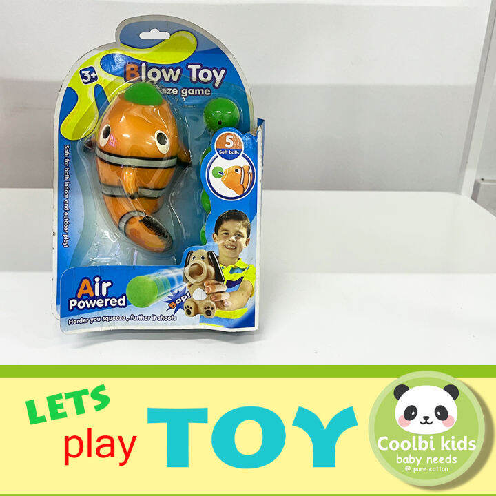 Coolbi Kids Baby Squeeze Toy Game Blow Fun Toys Kids Children Baby Squeeze Shot Toy BTS002S