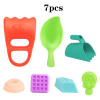 Baby Beach Toys Summer Silicone Soft Children Bucket Tool Rake Hourglass Outdoor Play Sand Tool Set Kids Baby Bath Toy Gifts