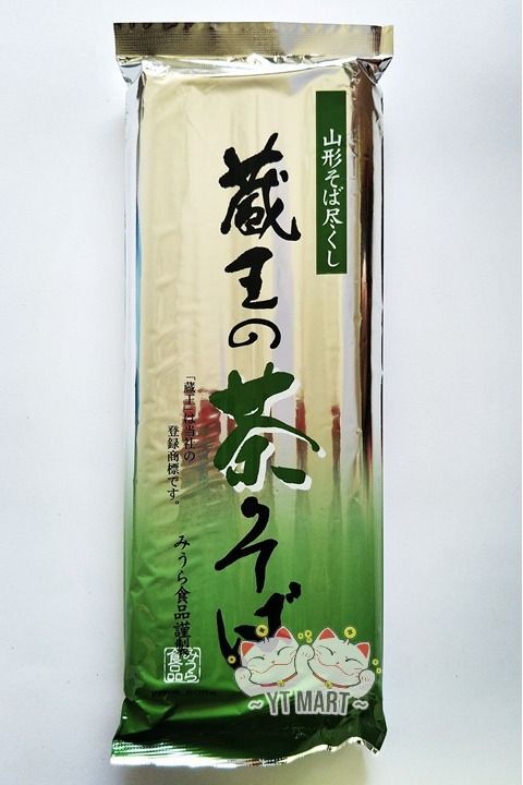 Miura　Tea　Cha　Noodles　Soba　500g　Green　Lazada