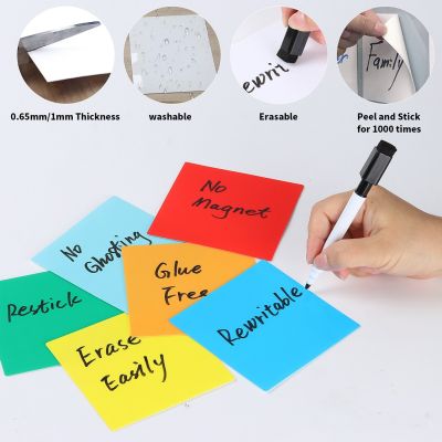 3x3 6 Colors Pads Sticking Memo Pastel Strong Colorful Post (12 Notes Pack)