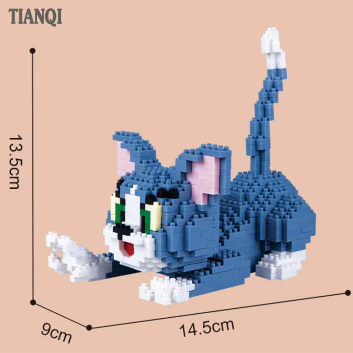 tianqi-เลโก้ทอมเจอรี่-nano-tom-and-ตุ๊กตาทอมand-jerry-ตัวต่อนาโน-1460pcs-ตัวต่อเลโก้-เลโก้การ์ตูน-โมเดลทอมเจอรี่-เลโก้นาโน-ชุดตัวต่อ-เลโก้ตัวต่อ1000
