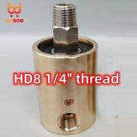 HD8 DN8 1/4 inch rotating joint 360 rotary joint Water air oil swivel coupling Spray universal connector brass rotation union