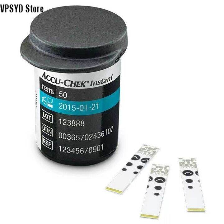 ACCU CHEK ACCUCHEK Instant Test Strips Pack of 50's / 100's Blood