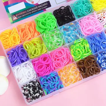 Loom Kit Rubber Bands Refills Set Kids Bracelet Loom Craft, 10K