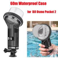 PULUZ 60m Underwater Waterproof Housing Diving Case Cover for DJI Osmo Pocket 2 Action Camera with Anti-fog Sheet Accessories