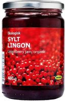 SYLT LINGON Lingonberry preserves, organic 400 g ( แยมลินกอนเบอร์รี่ ออร์แกนิค 400 กรัม)