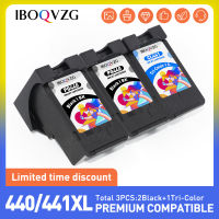 BOQVZG CL-441 PG-440 XL Kartrij Dakwat Serasi untuk Canon PG 440 Pixma MG2180 M G2240 MG3180 MG4180 MG4280 MX438 MX518 MX374