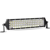 12นิ้ว134led 402W 5แถวแผงสปอตไลท์ Led น้ำท่วม12V 24V บาร์ Led ออฟโรดสำหรับรถบรรทุกออฟโรด4X4 4wd รถ Suv Atv