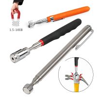 [HF18] Mini Telescopic Magnetic Suction Rod แบบพกพา Pick-Up เครื่องมือ Retractable Picker ความจุ Pickup Nut Bolt Telescopic Pickup Rod