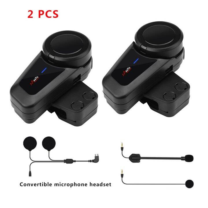 Maxto M2 6 Riders Bluetooth Motorcycle Helmet Radio Helmet