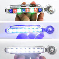 1* ไฟวิ่งภายนอกตกแต่งเสริม LED รถยนต์พลังงานลมโคมไฟเครือข่ายแสง