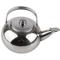 Tea Kettle Stainless Steel Teapot Coffee Pot with Tea Strainer Home Restaurant Water Kettle for Gas Stove Induction Cooker