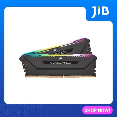 32GB (16GBx2) DDR4 3600MHz RAM (หน่วยความจำ) CORSAIR VENGEANCE RGB PRO SL (BLACK) (CMH32GX4M2D3600C18)