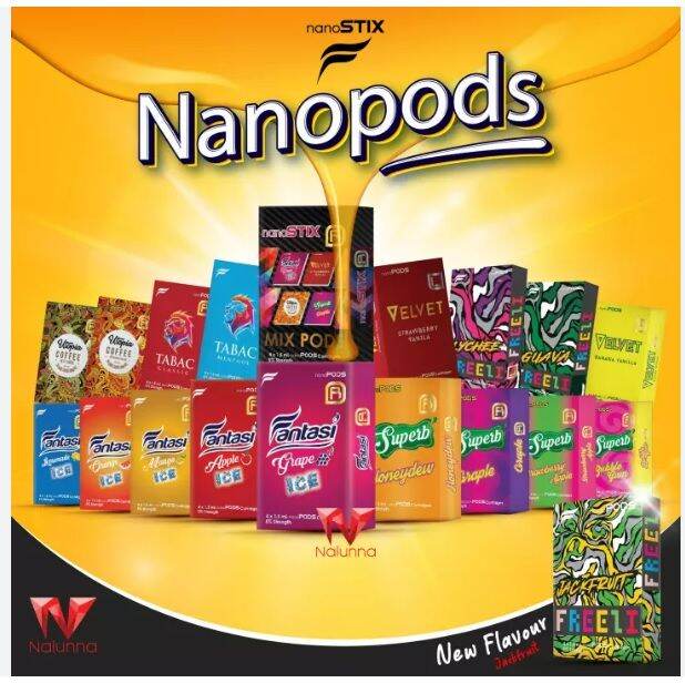 NanoSTIX Neo 2022 NanoPODS Nanostick Flavor Pod Cartridge Nanopod