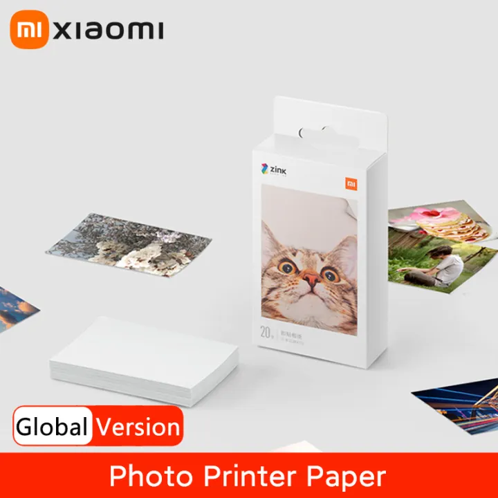 Xiaomi Mi Portable Photo Printer Paper Zink 2x3 inch Self Adhesive