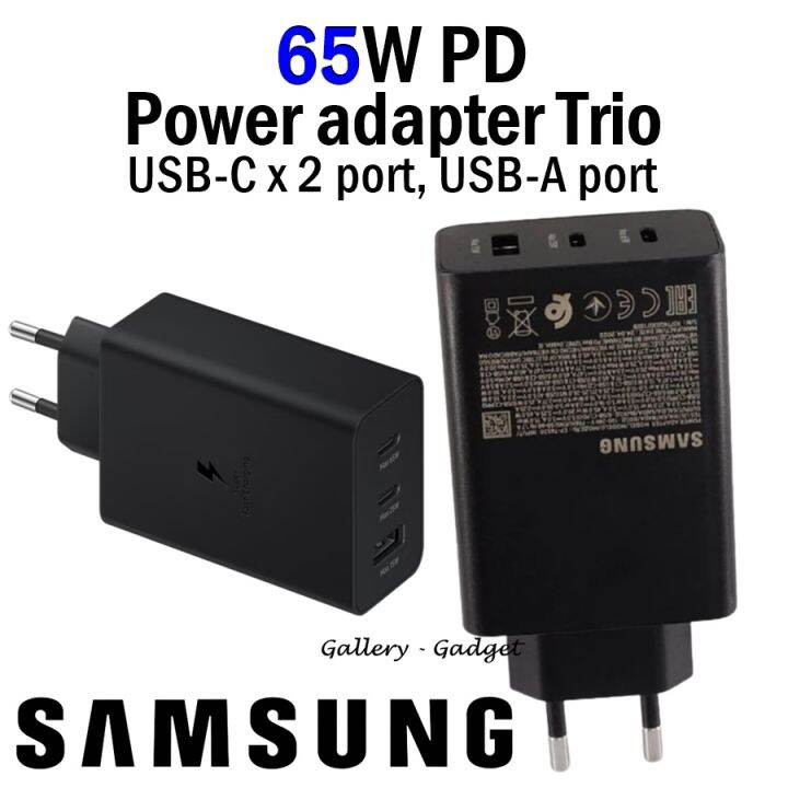 Charger Adapter Samsung Original 65 Watt Super Fast Charging 65W Power ...