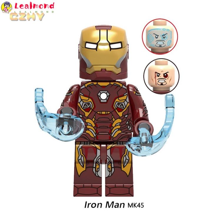 Leal Ironman Mark 45 Lego Sách Hướng Dẫn Học Guitar Căn Bản Legion Ultron  Mark 17 Mark 33 Mark 43 Nhân Vật Cho Năm Đồ Chơi Trẻ Em Xh1339 | Lazada.Vn