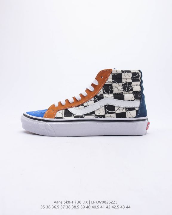 Vans sk8 hi new shoes shoes fashion trend high top canvas casual sports vulcanized skateboard shoes | PH