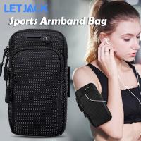 ┋❁ Universal 6.8 Waterproof Sport Armband Bag Luminous for Outdoor Gym Running Arm Band Mobile Phone Pouch Case Coverage Holder