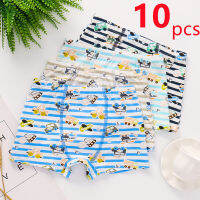 10 pcslot Baby Boys Panties Cotton Soft Car Underwear for Boys Kids Boxer Panties Breathable Toddler Childrens Briefs 1-6 Year