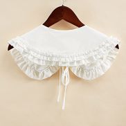 YARUA Lovely For Girls Ruffles Knitted Japanese Lolita Women Shawl