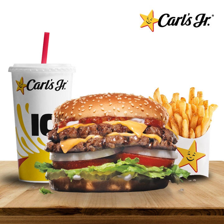 [Carl’s Jr.] Super Star® Combo [Redeem In Store] [takeaway or dine in