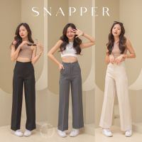 New snapper กางเกงขายาว กระบอกกลาง ตะขอหน้า เอวสูง ใส่แล้วสูงมาก ผ้าไอวี่ ผ้าหนาไม่บาง อยู่ทรง ควรมีติดตู้สุดๆจ้า กางเกงแฟชั่น เสื้อผ้าแฟชั่น เสื้อผ้าสวยๆ