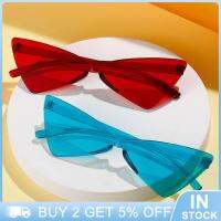 Kid Sunglasses Triangle Shape Sun Shade Eyewear Candy-colored Party Beach Palstic Vintage Frameless Sunglasses As A Funny Gift Cycling Sunglasses