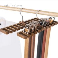 Tie Belt Hanger Wardrobe Belt Rotating Organizer Rack Multifuctional Clothes Hanger Storage