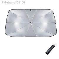 hot【DT】 Umbrella Sunshade Car Retractable Insulation Front Windshield Parasol