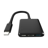 Durable 4K for PC Multifunctional Computer Cable Portable Dock Station Laptop 3 In 1 USB C Hub Accessories for Pro