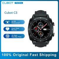 Cubot C3 Smart Watch Sports Fitness Tracker นาฬิกาอัตราการเต้นของหัวใจ หน้าจอ 5ATM กันน้ํา Smartwatch Men สําหรับ Android iOS Phone