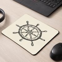 Practical Desk Mouse Pad Rubber Mouse Pad Soft Cruise Ship Mouse Cushion Wrist Rest Washable