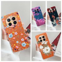 {Taoyitao Case} Funda สำหรับ Huawei Mate 50 Pro เคสโทรศัพท์ Mate50ฝาหลังแบบใสเคสใส50pro Coque เคสโทรศัพท์มือถือขอบซิลิโคน