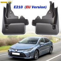 ชุดสำหรับ Toyota Corolla E210 4ประตู Saloon ซีดาน2019 2020ด้านหน้าด้านหลังรถ Mud Flaps Splash Guards Mudguards อุปกรณ์เสริม