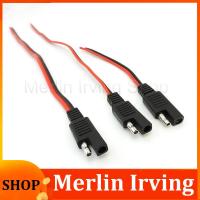 Merlin Irving Shop 14AWG 18AWG Quick Disconnect copper Cable SAE Power Connector wire Cable 10A 20A cover for solar panel Automotive Extension