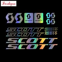 16 pieces Scott bike vinyl graphics set decals covering scratch waterproof stickers diesel car motorcycle accessories