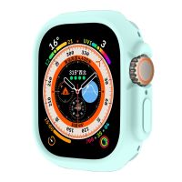 สำหรับนาฬิกา Apple Ultra 49Mm ENKAY เคสกรอบ TPU นุ่มป้องกันสีทึบ (สีดำ) (Billistore)