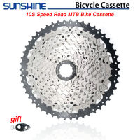 Sunshine 10S ความเร็ว Freewheel สำหรับจักรยานเสือภูเขาจักรยาน11-2528323640424650T Cassette Sprocket สำหรับ Shimano Sram จักรยาน