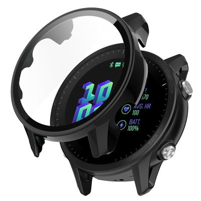 For Garmin Forerunner 955 Watch Protective Case Cover Integrated Smartwatch Shockproof Full Coverage Protector Shell Accessories Cases Cases