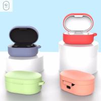 VISIONN ซิลิโคน น่ารัก สำหรับ Mi AirDots Redmi Air Dots เคสซิลิโคนพร้อมหัวเข็มขัด เคสชาร์จ เคส Air Dots เคสหูฟัง เคสหูฟังบลูทูธ ฝาครอบป้องกันหูฟัง