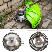 8 Inch or 6 Inch Garden Cutter Tool Nylon Wire Lawn Mower Mechinery Trimmer Head Grass Trimmer Head Straw Rope Trimming Wheel