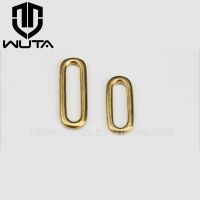 【CW】 WUTA 10pcs Rectangle Buckle Metal Luggage Leather Accessories