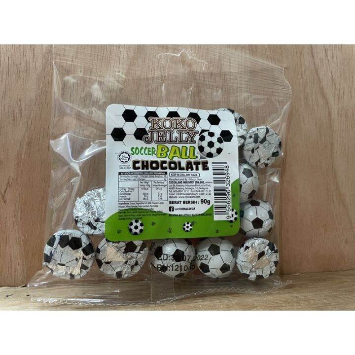 Koko Jelly Chocolate Soccer Ball 90 gm Lazada