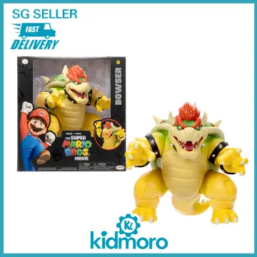 The Super Mario Bros. Movie 7 inch Feature Bowser Action Figure with Fire  Breathing Effects