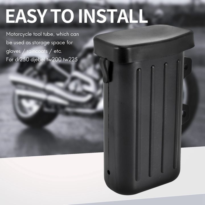 motorcycle-trail-tool-box-holder-bottle-off-road-motocross-tool-container-tool-tube-for-suzuki-dr250-djebel-tw200-tw225