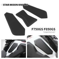 แผ่นถังน้ำมันข้างรถจักรยานยนต์สำหรับ BMW F750GS F850GS F 750 850 GS 2018 2019-ถังสติ๊กเกอร์ปลอกปกป้องเข่าแผ่นกันกระแทกที่ยึดเข่า