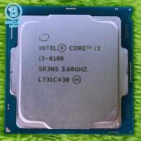 CPU: Intel Core i3-8100 4คอร์ 4เทรด 3.60GHz รองรับบอร์ด 115v2(เจน8-9) ซีพียูคอมมือสอง